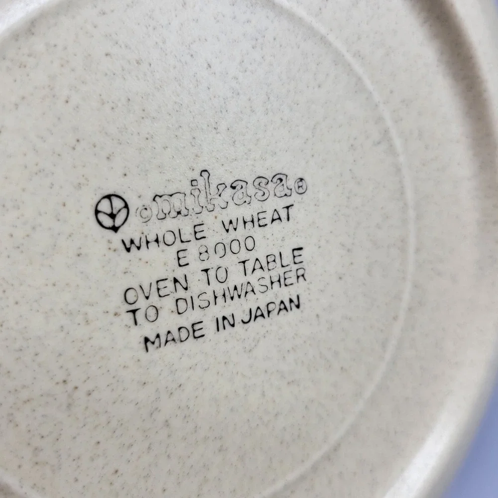 Vintage Mikasa Whole Wheat E8000 8